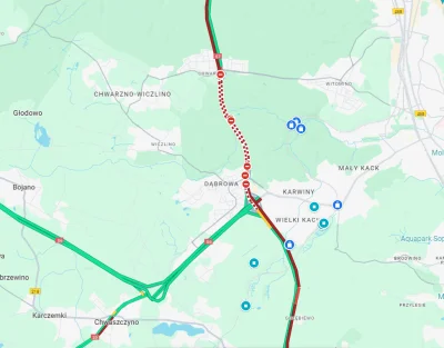 Elterchet - @Elterchet: Policja zamknęła obwodnice między Chwarznem a karwinami... Go...