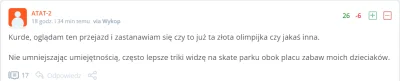 koniozwalacz - zawodnik na olimpiadzie: robi idealnie bigspin flip to fs boardslide n...