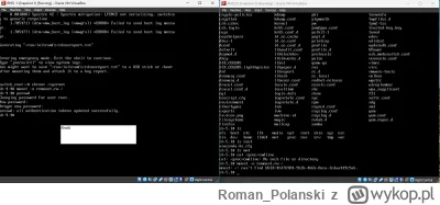 Roman_Polanski - #linux 
Próbuje sobie zrestować hasło dla roota na rhel9.2. na 8 po ...