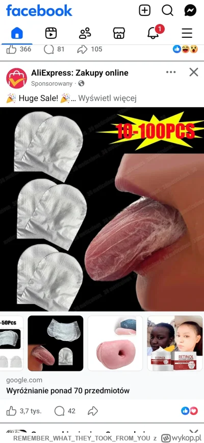 REMEMBERWHATTHEYTOOKFROM_YOU - Moje osobiste spersonalizowane reklamy na FB ( ͡º ͜ʖ͡º...