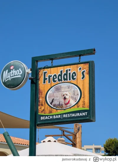 jamerokudasaj - Znalazlem freddiego. Wyprowadzil sie do grecji i założył bar na plaży...