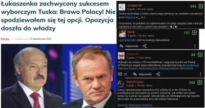 karteb - Mam pytanie, czy Łukaszenka podziękował już wygranej swoim ulubieńcom czyli ...