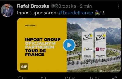 WykopowyInterlokutor - Wow, Inpost został sponsorem Tour de France. Potężna reklama d...