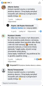 jajcek - Wpisy z FB Kraków PL w poście dotyczącego opadów. Ci ludzie żyją wśród nas (...