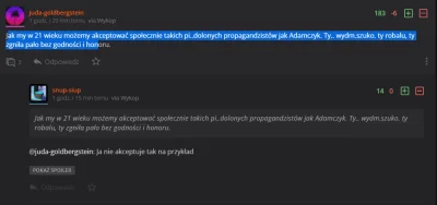 Krafti - >ak my w 21 wieku możemy akceptować społecznie takich pi..dolonych propagand...