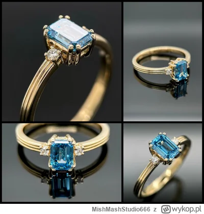 MishMashStudio666 - Dzień dobry!
Dziś pierścionek z jakże wesołym kamieniem jakim jes...