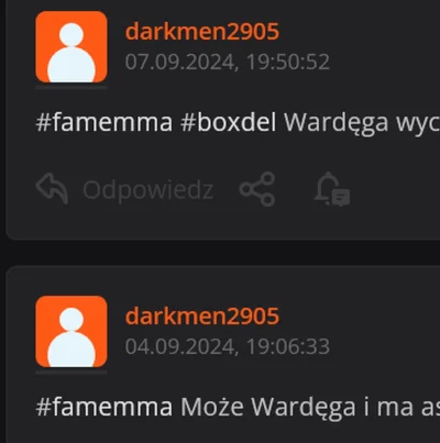 Cicholot - >- mimo posiadania wielu hobby, zainteresowań

@darkmen2905: Zarzutka dobr...