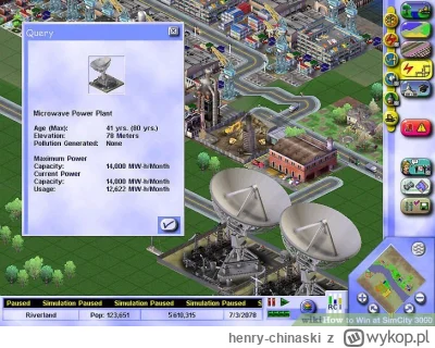 henry-chinaski - W SimCity 3000 stawiałem takie elektrownie mikrofalowe. Może takie c...