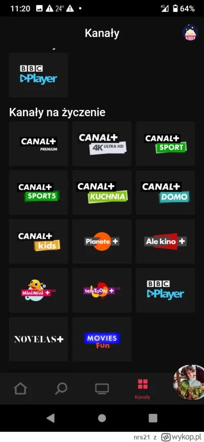 nrs21 - Szukam chetna osobe do canal+ online. Oprocz filmow i seriali sa tam kanaly (...