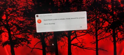 lukasz-lzkn - Mam to samo próbowałem poradników yt itp bios najnowszy procesor ryzen ...