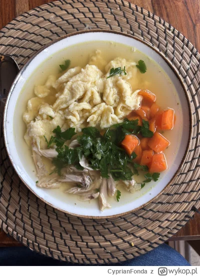 CyprianFonda - @Hanakele7: u mnie dzisiaj Polski ramen