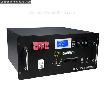 n____S - ❗ Gokwh 5120Wh Energy Storage Box LiFePO4 100Ah [EU]
〽️ Cena: 1225.99 USD (d...