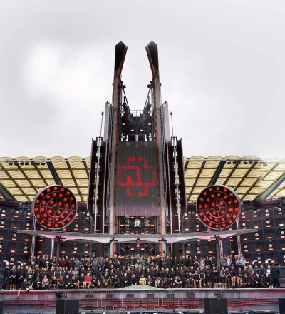 Megasuper - Cały zespół Rammstein odpowiedzialny za przygotowanie koncertów #rammstei...