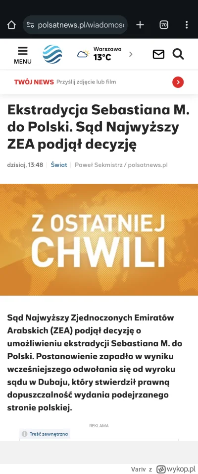 Variv - #polityka  #polska 

Pan Radek to jednak fachowiec jest.