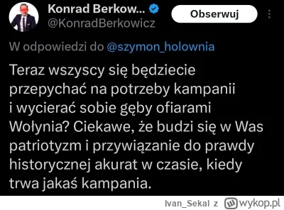Ivan_Sekal - #polityka #bekazkonfederacji
Berkowicz ostro o Mentzenie. OSTRO i CELNIE...