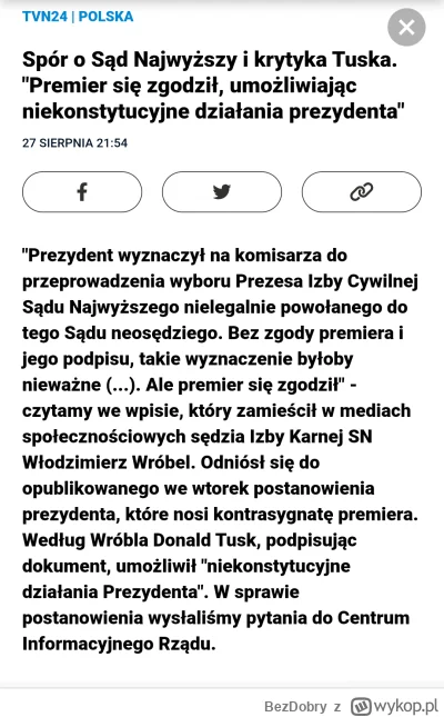 BezDobry - Jak tam, podoba się teatrzyk pod tytułem: "Wolne sądy. cześć druga: Neosęd...