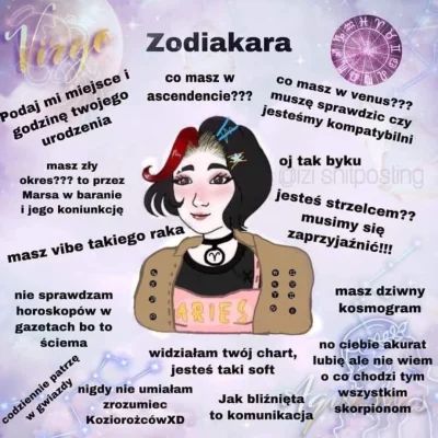 Zoyav - zodiakara w pracy ci się pyta jaki masz znak zodiaku, co odpowiadasz?

bo ja ...