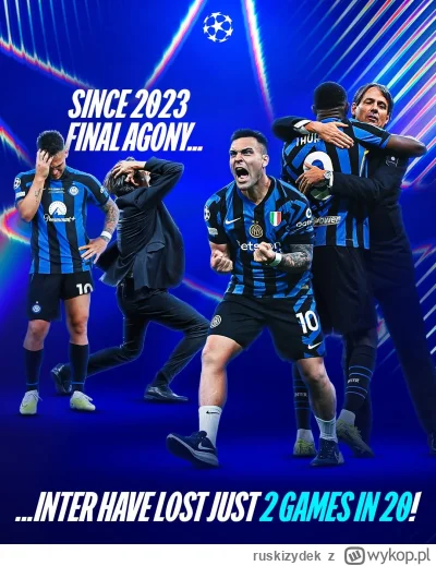 ruskizydek - Piękna statystyka, która nie da Interowi nic xd
#mecz #inter #ligamistrz...
