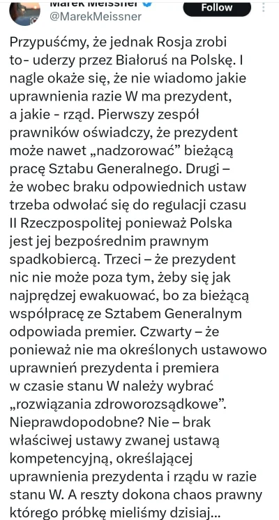 Wilczynski - #ukraina Miejmy nadzieję, że ruscy jednak nas nie zaatakują...