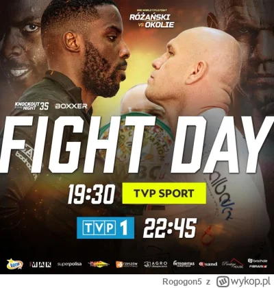 Rogogon5 - #boks TO JUZ DZISIAJ!!! Myślałem, że jutro ta waleczka, bo jak wiadomo gal...
