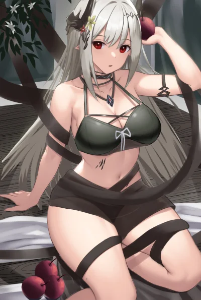 KsyzPhobos - #bellysupremacy #mudrock #arknights #anime #randomanimeshit #oppai