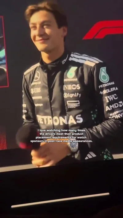 QRQ - #f1 jak zauważyliście, że kierowcy f1 dziwnie często dotykają się po twarzy, po...