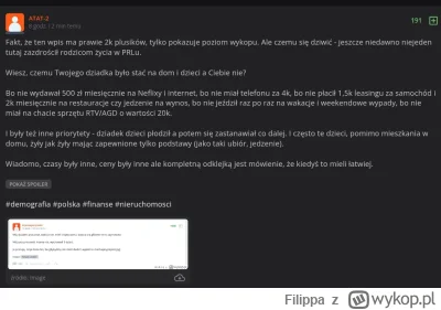 Filippa - I gdzie tu nieprawda? Oczywiście, że PRL był lepszy pod względem podstawowy...