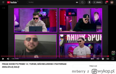 mrbarry - I jest tak jak wszyscy myślący ludzie przewidywali co będzie dzisiaj w kana...