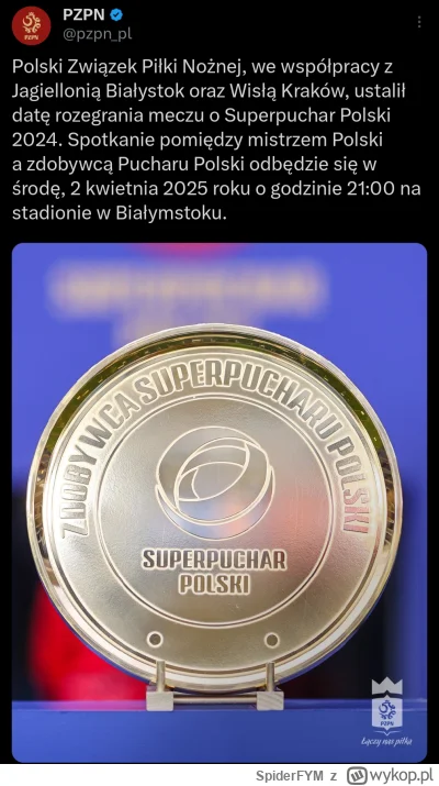SpiderFYM - #superpuchar #superpucharpolski #jagiellonia #wislakrakow #pilkanozna