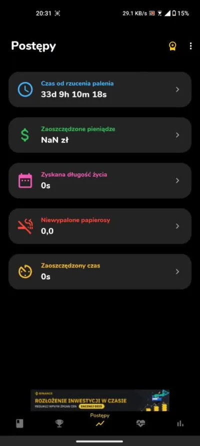 D.....n - To już 33 dni od kiedy zainstalowałem aplikacje do rzucania palenia.
Nigdy...