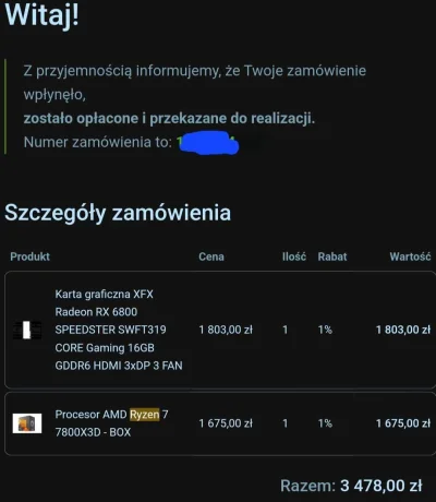 Villeman - Z ciekawości popatrzyłem po ile dziś stoi Ryzen 7800X3D i zrobiłem wielkie...