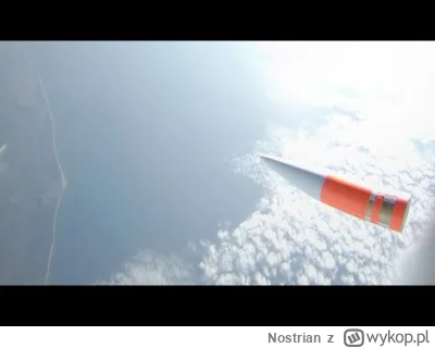 Nostrian - To filmik przedstawiający udany lot polskiej rakiety PERUN jakie jest kole...
