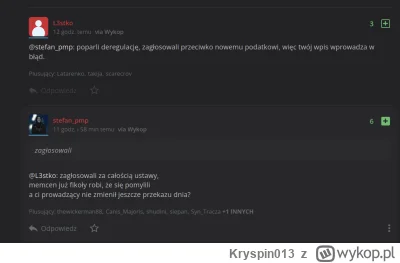 Kryspin013 - >#konfederacja Jak tam kuce, robicie już fikołki w sprawie głosowania za...