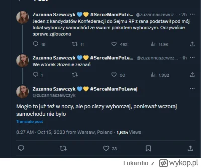 Lukardio - https://twitter.com/zuzannaszewczyk/status/1713441422357959141

#konfedera...