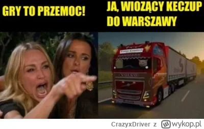 CrazyxDriver - #ets2 #ats #gry #heheszki