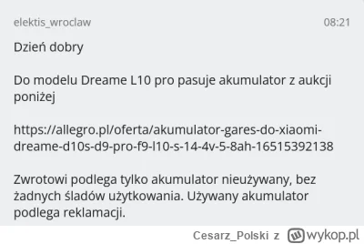 Cesarz_Polski - @rybeczka: no i już wszystko jasne. Jak mi nie będzie działać to rekl...