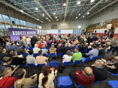 L3stko - Spotkanie Trzaskowskiego z wyborcami w Zielonej Górze - 137 tys, mieszkańców...