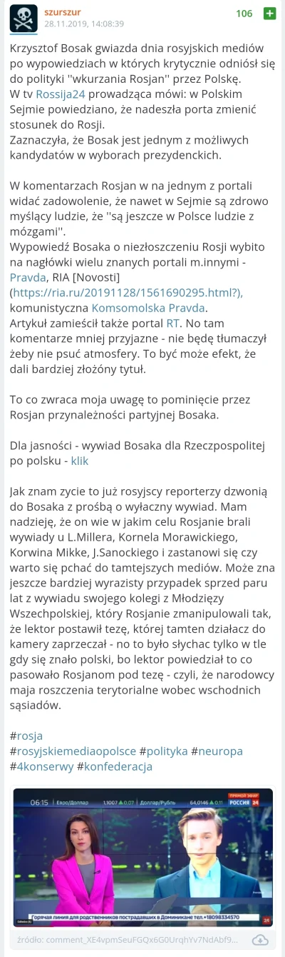 officer_K - >a jakieś dowody ? wypowiedzi Bosaka chociaż?

@Ruskitroll123: przykładów...