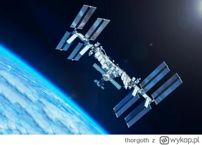 thorgoth - Pare minut temu przelatywał ISS nad Warszawą, jeśli ktoś widział dziwną, b...