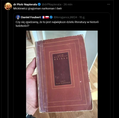 panDario - #napierala Proszę państwa, przed wami piotr niedohabilitowany napierała.