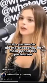 WielkiNos - 20 letnia juleczka wyjaśnia co znaczy, że liczba partnerów nie ma znaczen...