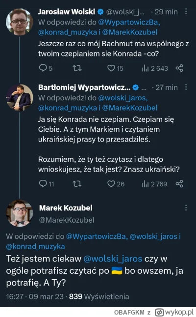 OBAFGKM - Przecież ta inba to złoto xD Poziom wczesnej podstawówki z obu stron. 
#ukr...