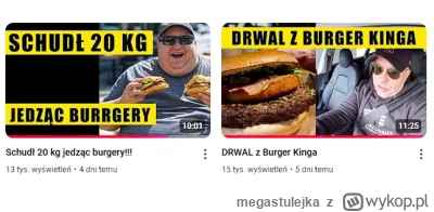 megastulejka - 300K subskrybentów i średnio 15K wyświetleń. Złote czasu grubasku już ...