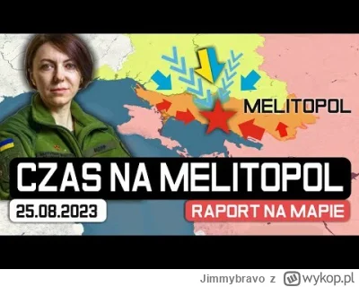 Jimmybravo - 25 SIE: UKRAINA OSIĄGA SUKCESY! - Ogromny PROBLEM rosyjskiej defensywy

...