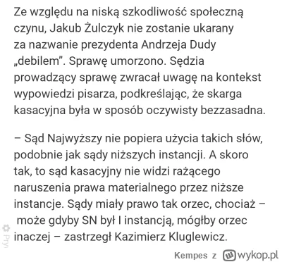 Kempes - #polityka #bekazpisu #bekazlewactwa #polska #prawo #duda 

Tak, jak najbardz...