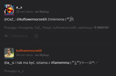 CeZ_ - >Czyli jakieś gity z moderacji tu siedzą z nami i dopingują Dziecko Indygo xD
...