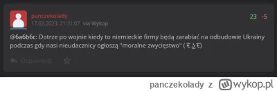 panczekolady - @BarkaMleczna: Przebijam, komentarz z lutego. Naprawdę trzeba było być...