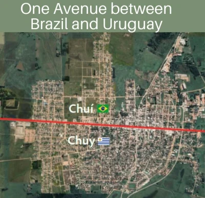 frisorovicz - Granica między Urugwajem i Brazylia przebiega w pobliżu Atlantyku przez...
