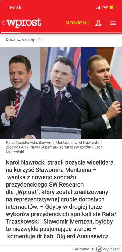 Kefirowa1 - @makumak: Ale to sondaż internetowy xd