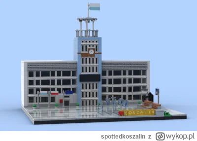spottedkoszalin - Tak wygląda koszaliński ratusz z LEGO.
Dzięki Maciej za podesłanie:...